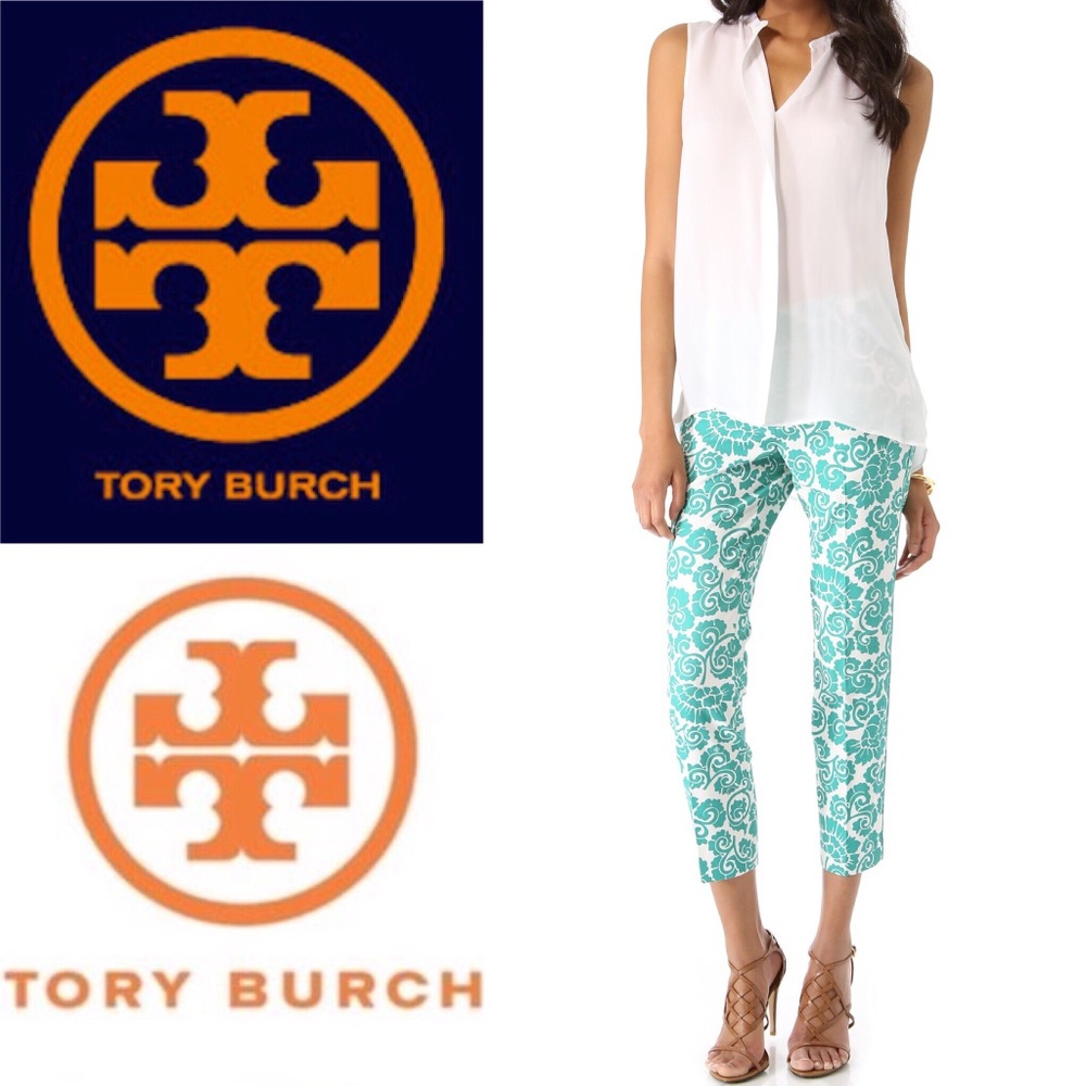 *NWOT* TORY BURCH ‘Walton’ printed stretch pants